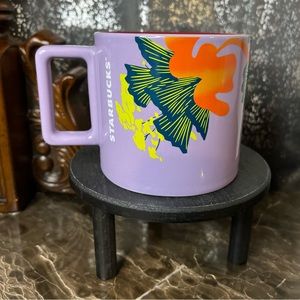 Starbucks Fall 2023 Lilac Jellyfish Ceramic 14oz Coffee Mug